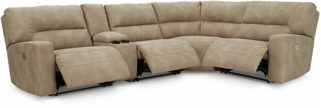 Signature Design by Ashley® Next-Gen DuraPella 5-Piece Sand Power Reclining Sectional-0