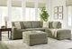 Signature Design by Ashley® Bridgepoint Moss Oversized Accent Ottoman-2