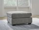 Signature Design by Ashley® Marleton Gray Oversized Accent Ottoman-3