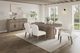 Bernards Trilogy Cocoa/White Sand Arch Upholstered Side Chair-2