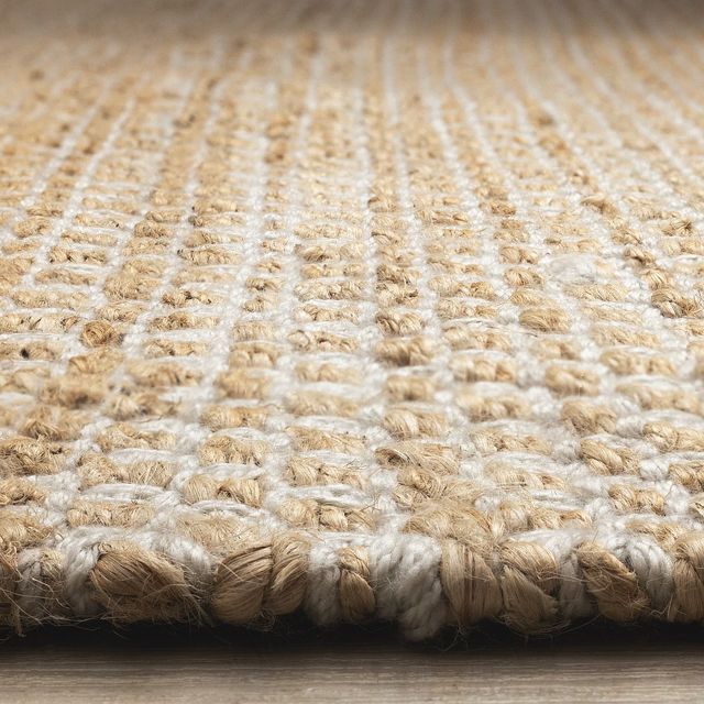 Kalora Interiors Naturals Beige/Cream 5'x8' Area Rug-2