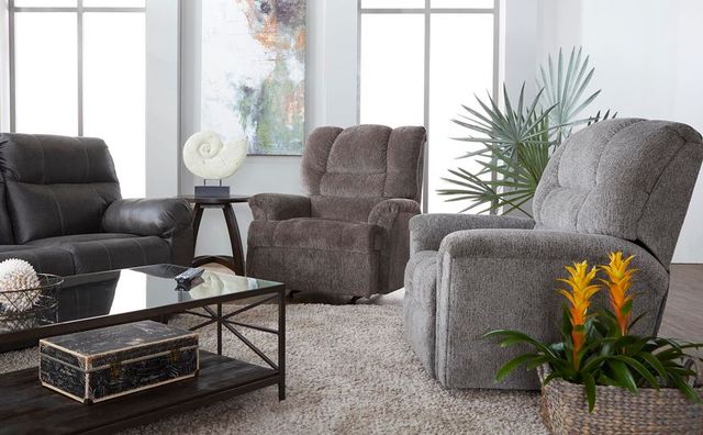 Hughes Furniture® 500 Lewis Expresso Rocker Manual Recliner-1