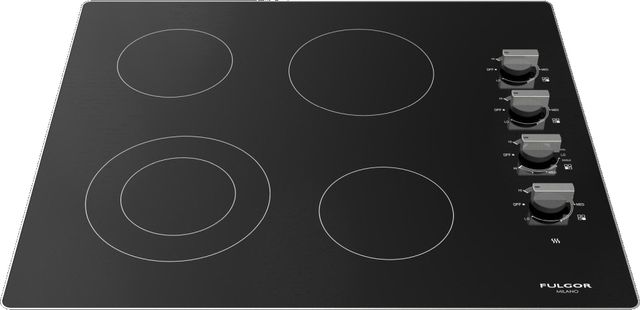 Fulgor Milano® 300 Series 24" Stainless Steel Electric Cooktop-2