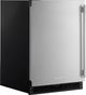 KitchenAid® 24" 5 Cu. Ft. Stainless Steel Left Hinge Under the Counter Refrigerator-2