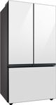 Samsung Bespoke 36" 24.0 Cu. Ft. White Glass Counter Depth French Door Refrigerator with AutoFill Water Pitcher-3