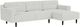 EQ3 Customizable Remi 2-Piece Button-Tufted Right-Arm Facing Sofa Sectional and Chaise-1