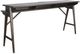 Sunny Designs™ Americana Coffee Bean Console Table with USB Power Pack-0