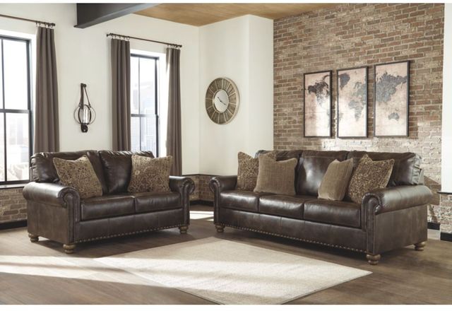 Signature Design by Ashley® Nicorvo Coffee Queen Sofa Sleeper-4
