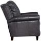 Bradington-Young Richardson Charcoal Manual High Leg Recliner-2