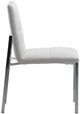 Modus Furniture Amalfi White Upholstered Dining Side Chair-3