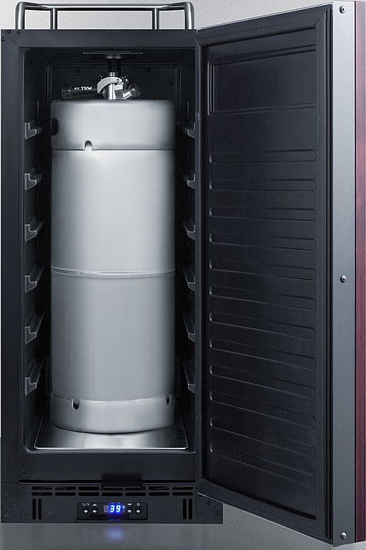 Summit® 2.9 Cu. Ft. Panel Ready Beer Cooler/Kegerator-3