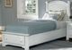 Vaughan-Bassett Hamilton Franklin Snow White Twin Panel Storage Bed-0