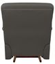 La-Z-Boy® James Charcoal Power Rocking Recliner with Headrest and Lumbar-4
