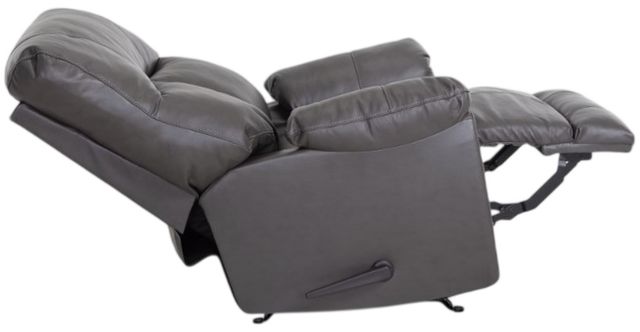 Franklin™ Kent Eden Iron Leather Manual Swivel Rocker Recliner-1