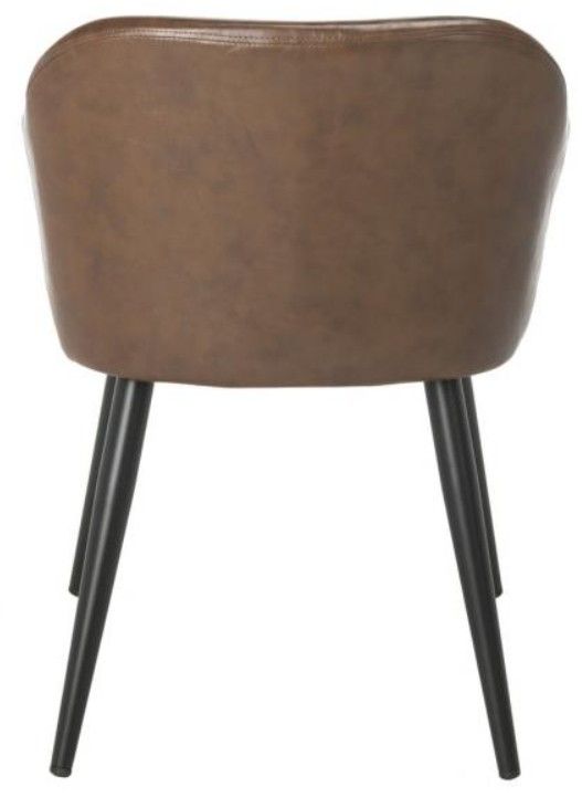 Safavieh Adalena Black/Brown Accent Chair-3