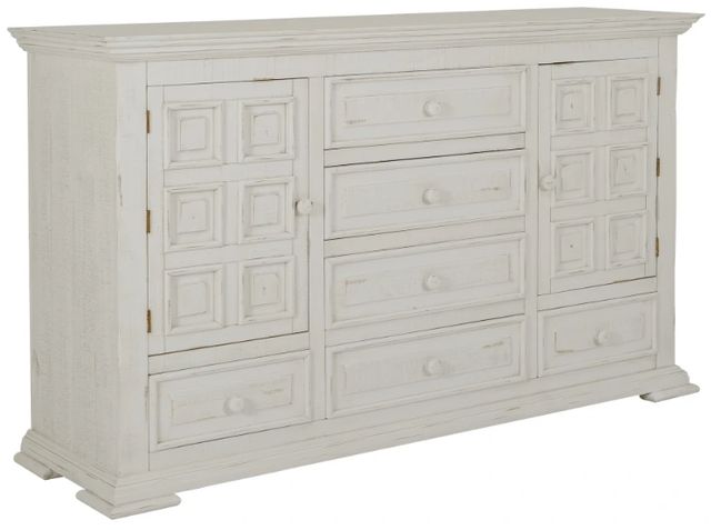 International Furniture Direct Terra Vintage White Dresser-0