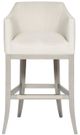 Vanguard® Furniture Vanguard Ian Dove Gray/January Snow Bar Stool-1