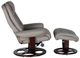 BarcaLounger® Jacque Roman-Tan Manual Recliner and Ottoman Set-1