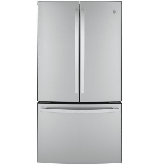 GE® 36" 23.1 Cu. Ft. Fingerprint Resistant Stainless Steel Counter Depth French Door Refrigerator-0