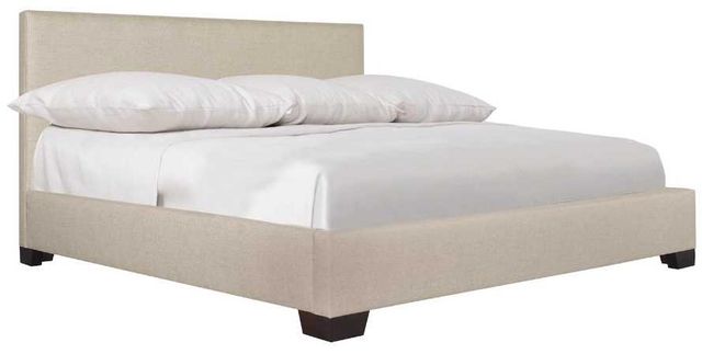 Bernhardt Pryce Espresso Upholstered Panel Bed-0
