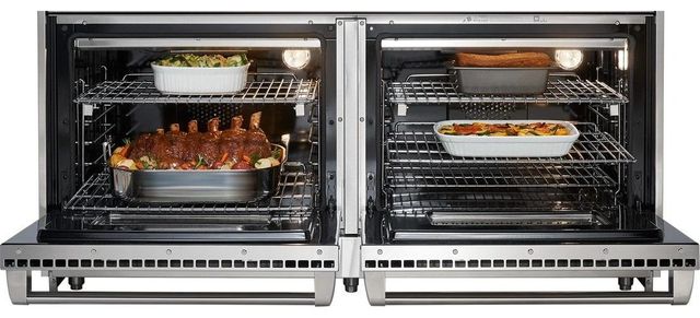 Wolf® 60" Stainless Steel Pro Style Natural Gas Range-2