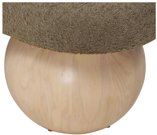 Meridian Furniture Bowie Natural/Olive Bench-2