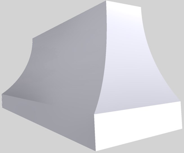 Vent-A-Hood® Designer Series 66" White Wall Mounted Range Hood-1