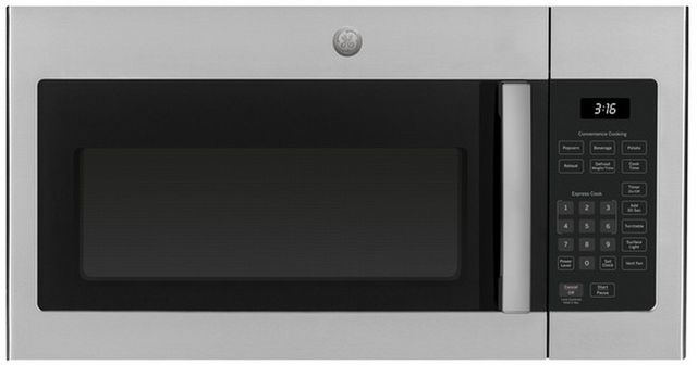 GE® 1.6 Cu. Ft. Stainless Steel Over The Range Microwave-0