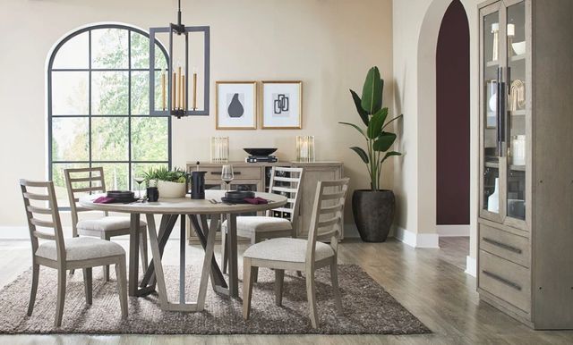 Parker House® Pure Modern Moonstone Round Dining Table-1