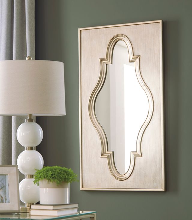 Signature Design by Ashley® Julieta Silver Accent Mirror-1