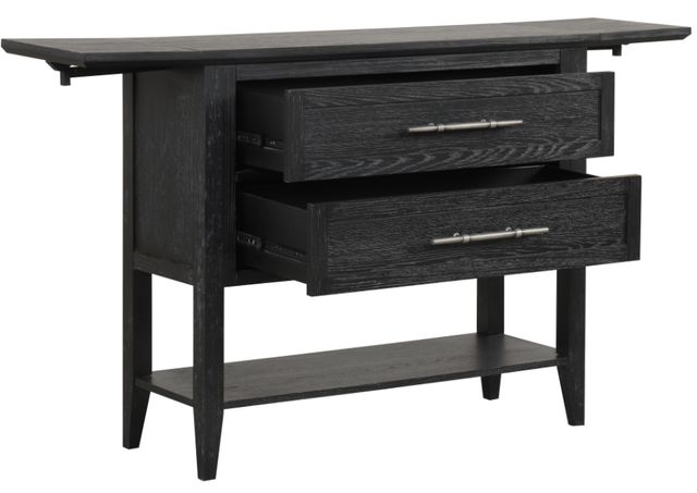 New Classic® Home Furnishings Sable Crest Black Drop Leaf Server-4