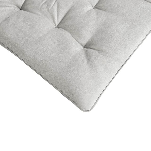 Olliix by Intelligent Design Edelia Grey Polyester Chenille Lounge Floor Pillow Cushion-2