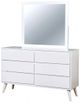 Furniture of America® Lennart 4-Piece White Twin Panel Bedroom Set-2