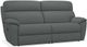 La-Z-Boy® Roman Grey Two-Seat Reclining Sofa-0