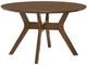 Mazin Furniture Edam Light Oak Round Dining Table-0