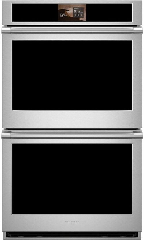 Monogram® Statement 30" Stainless Steel Double Electric Wall Oven with In-Oven Camera-2