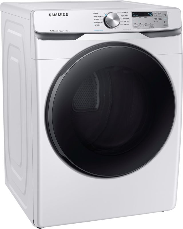 Samsung 7.5 Cu. Ft. White Front Load Gas Dryer-2