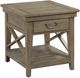 Kincaid Furniture Mill House Anvil Brown Winkler End Table-0