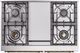 Ilve® Nostalgie II Series 40" Blue Grey Pro Style Dual Fuel Range-2