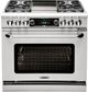 Capital Cooking™ Connoisseurian 36" Stainless Steel Pro Style Dual Fuel Range-0