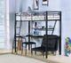 ACME Furniture Senon Black/Silver Twin Loft Bed with Desk-3