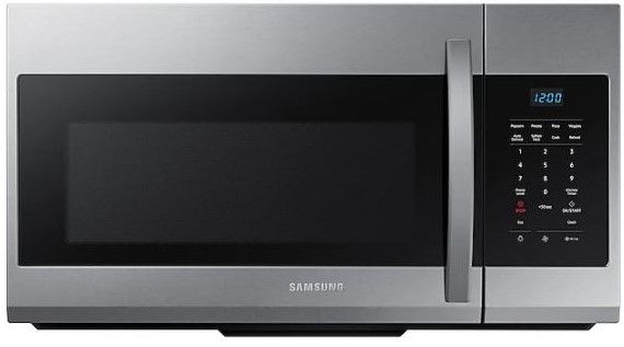 Samsung 30" 2.1 Cu. Ft. Fingerprint Resistant Stainless Steel Over the Range Microwave-0