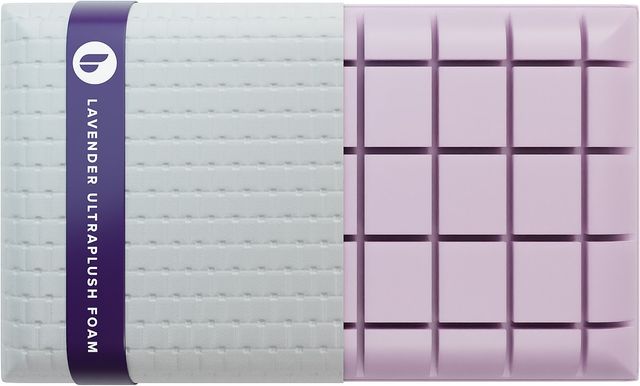 Blu Sleep Lavender Prestige Support [+] Foam Memory Foam Queen Bed Pillow-1