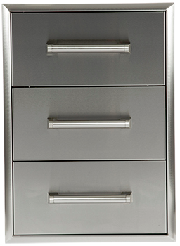 CLOSEOUT Coyote® Outdoor Living Stainless Steel Drawer Cabinet-0
