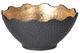 A & B Home Black/Gold Metro Gilded Bowl-0