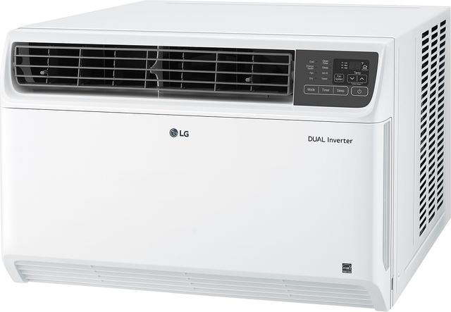 LG 18,000 BTU's White Smart Wi-Fi Enabled Window Air Conditioner-1