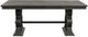 Mazin Furniture Arasina Distressed Dark Pewter Dining Table-0