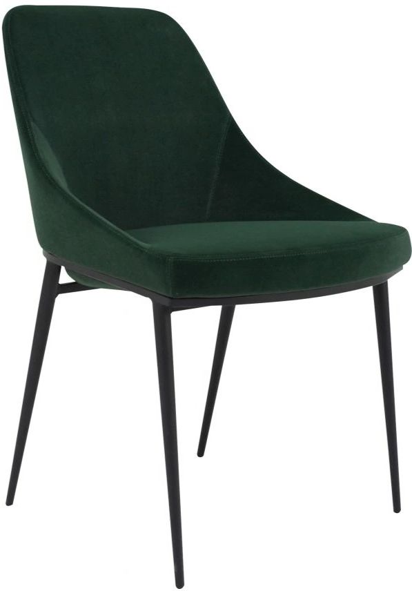 Moe's Home Collection Sedona 2-Piece Green Dining Side Chair Set-0