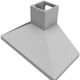 Hotte de cuisinière murale de 42 po Vent-A-Hood® Style Euro - Acier inoxydable-1