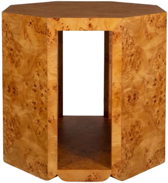 Uttermost® Indus Brown Side Table-3